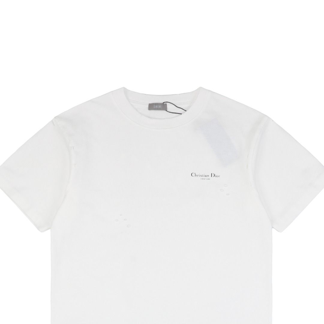 今日特価】Dior 25SS 鈴蘭花ロゴプリント T シャツ-2 - メルカリ
