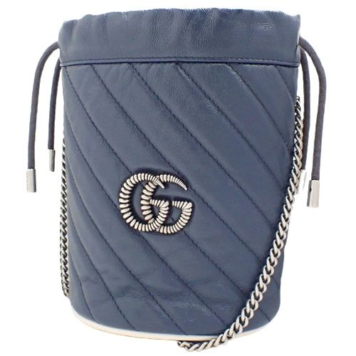 GUCCI(グッチ) GGマーモント ミニバケットバッグ ショルダーバッグ