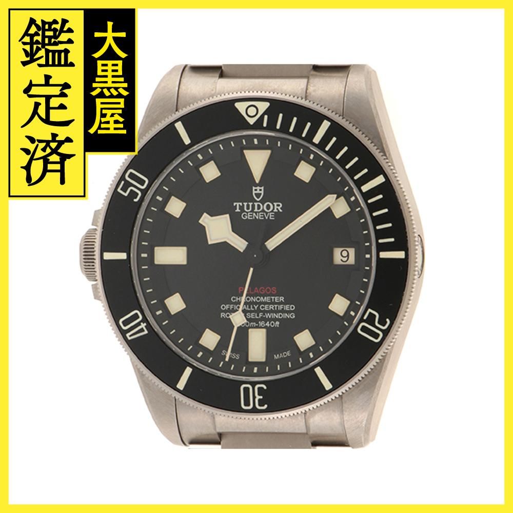 TUDOR　チューダー チュードル ペラゴス レフトハンド ドライブ　25610TNL　自動巻き　チタン　メンズ　 ブラック【430】2147200476254