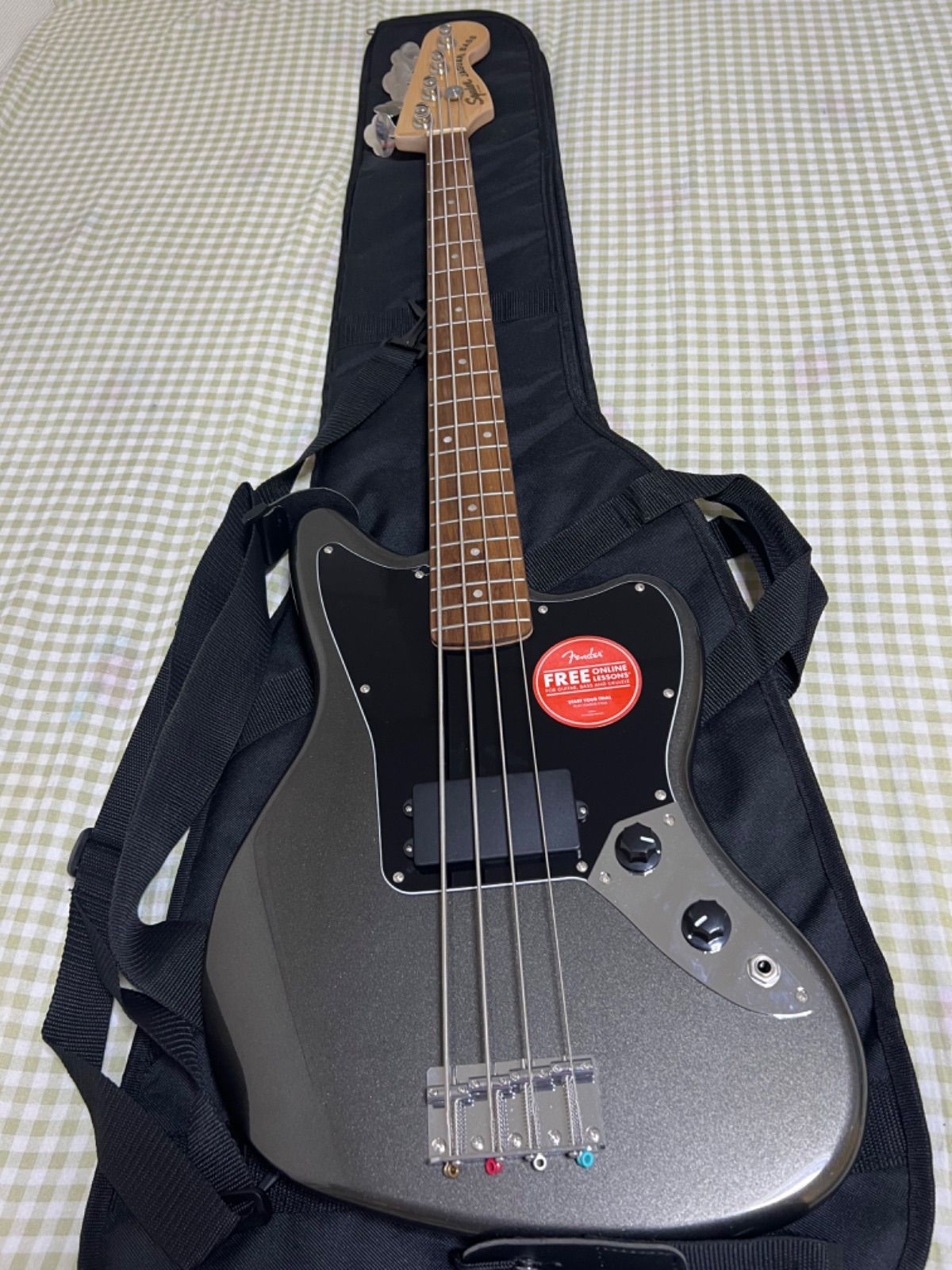 Squier エレキベース CLASSIC VIBE JAGGER BASS （色：Black／指板：ローレル）