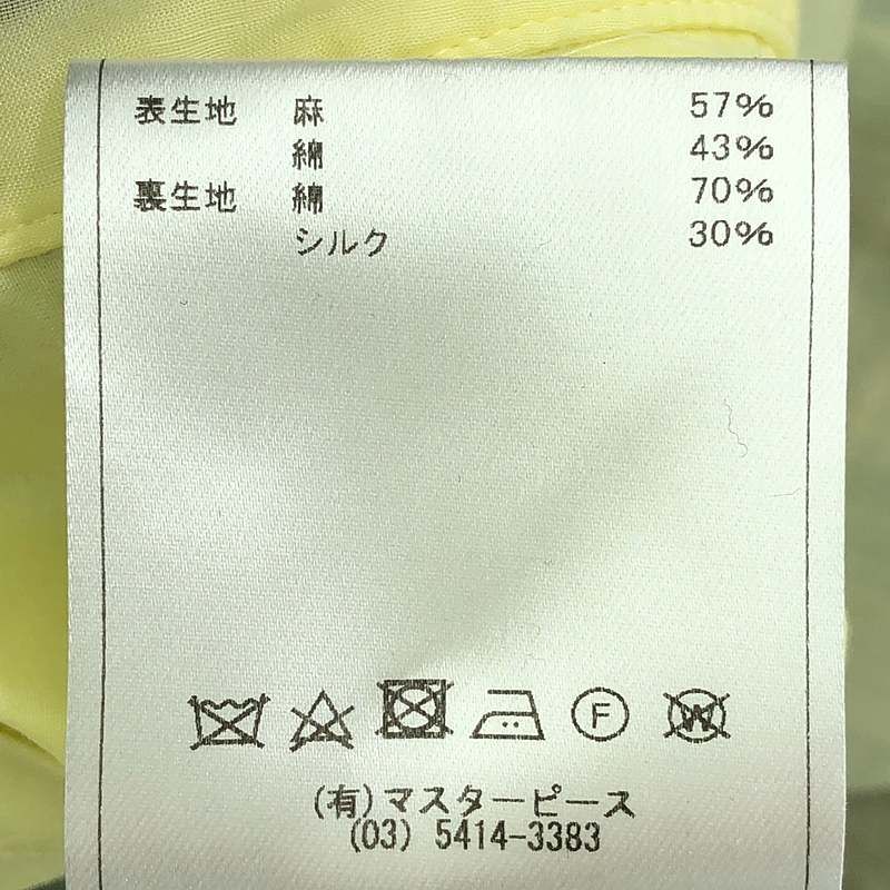 SCYE / サイ | 20th リネンコットン チェック ブルゾン | 36 | マルチ