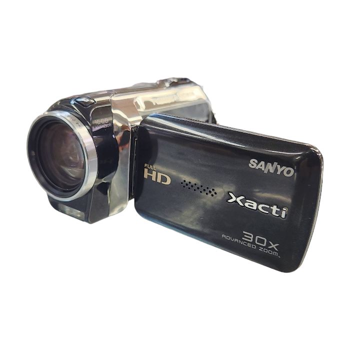 SANYO デジタルムービーカメラ Xacti SH11 ブラック DMX-SH11(K) 中古