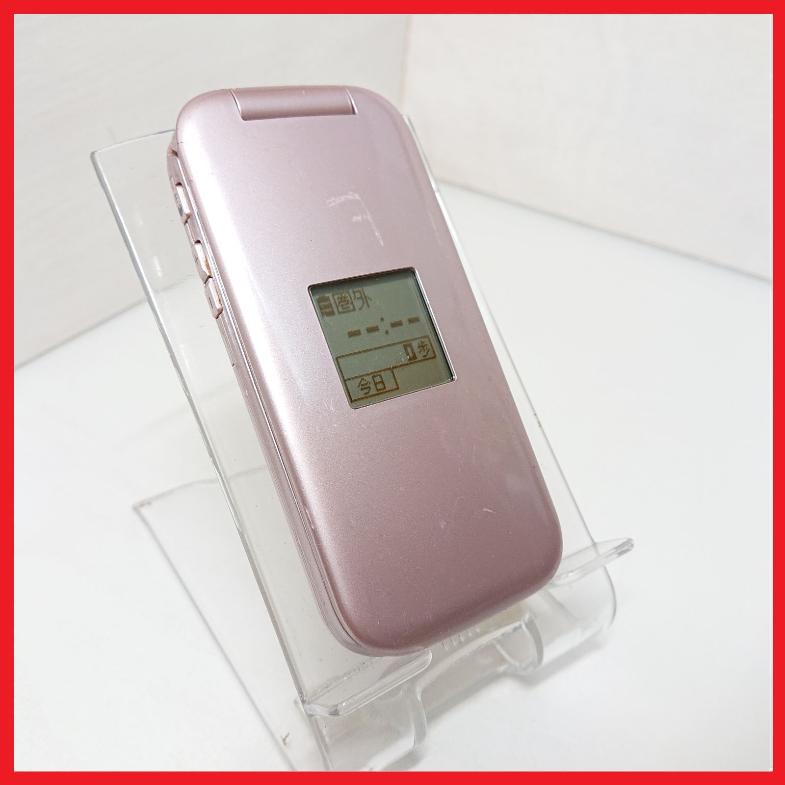 富士通 - 【中古】らくらくホン　Ｆ－０２Ｊ／ピンク　ドコモ　白ロム Amazon.co.jp: F-02J らくらくホン ピンク : 家電＆カメラ