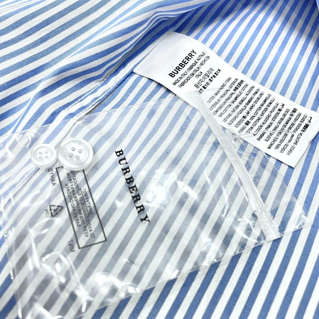 BURBERRY ストライプ長袖シャツ