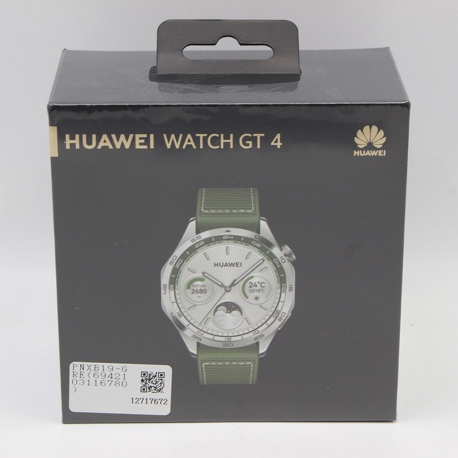 HUAWEI WATCH GT4 46mm PNX-B19 グリーン スマートウォッチ ファーウェイウォッチ 本体