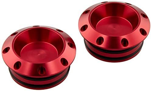 レッド キタコ(KITACO) フレームキャップ マジェスティS(2LD) レッド 588-0420130
