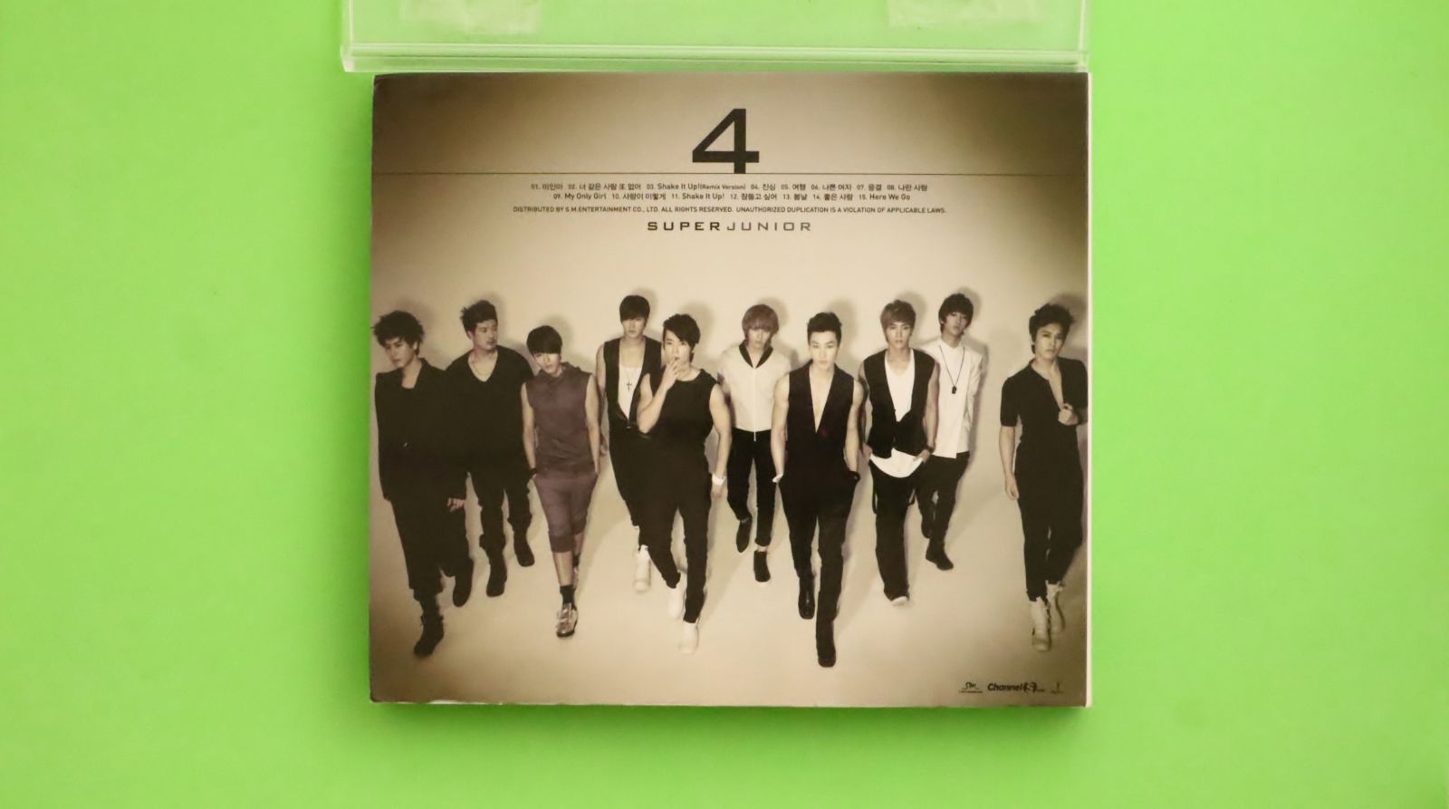 SUPER JUNIOR - 【CD+トレカ】super junior 4集アルバム　bonamana 韓国語 Amazon.co.jp: Super Junior 4集 - ミイナ [BONAMANA] (タイプA