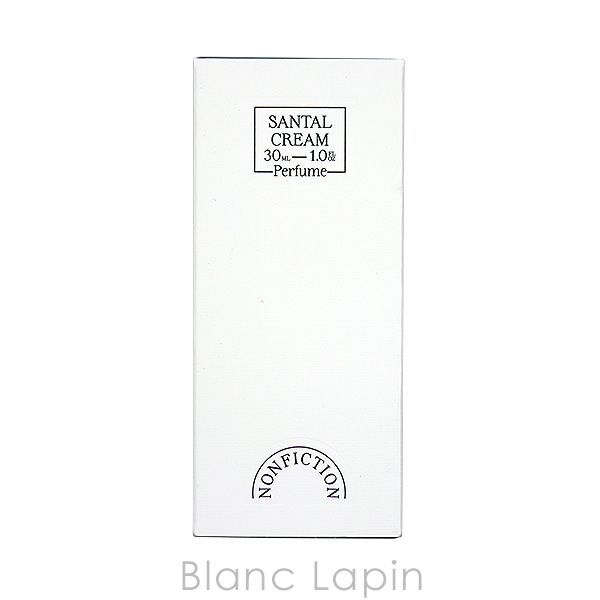 ノンフィクション NONFICTION サンタルクリームポータブル EDP 30ml