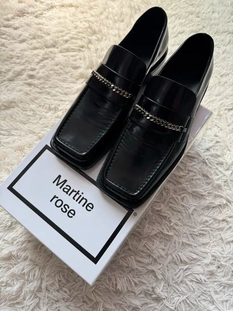 MARTINE ROSE マーティン ローズ スクエアトゥ チェーン 42