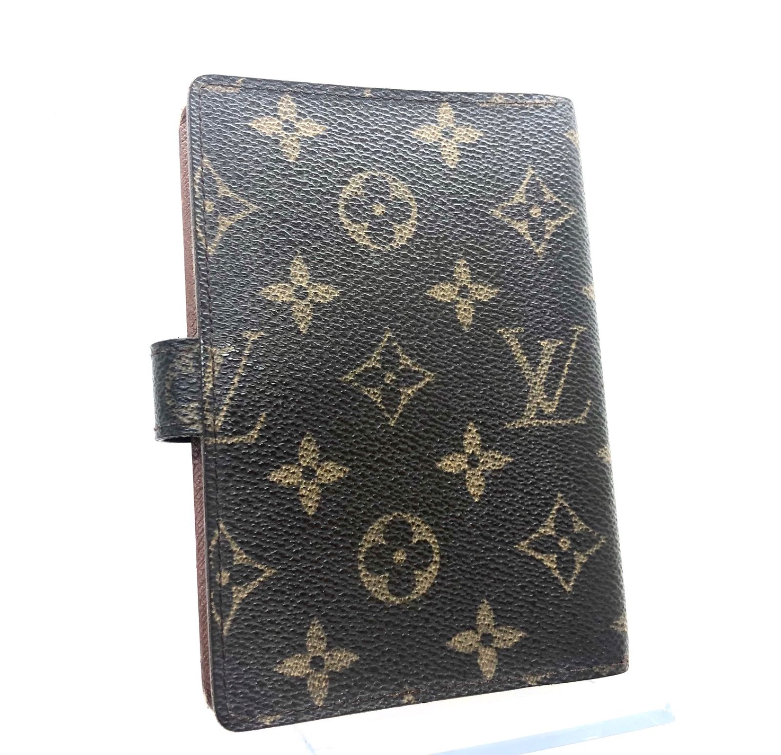 稀少 LOUIS VUITTON 黒っぽかっ ルイヴィトン エピ アジェンダPM 手帳カバー