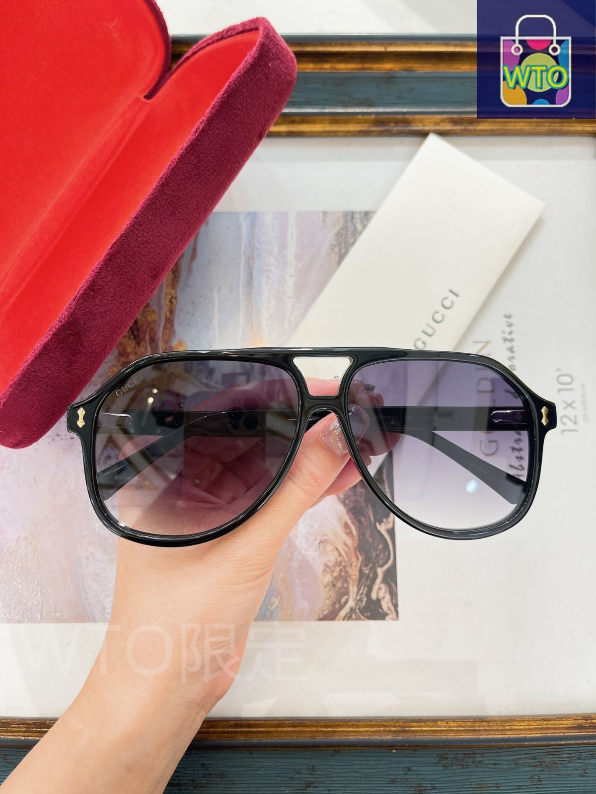  GUCC モデル GG 1042 S サングラス メガネ メガネ 小物