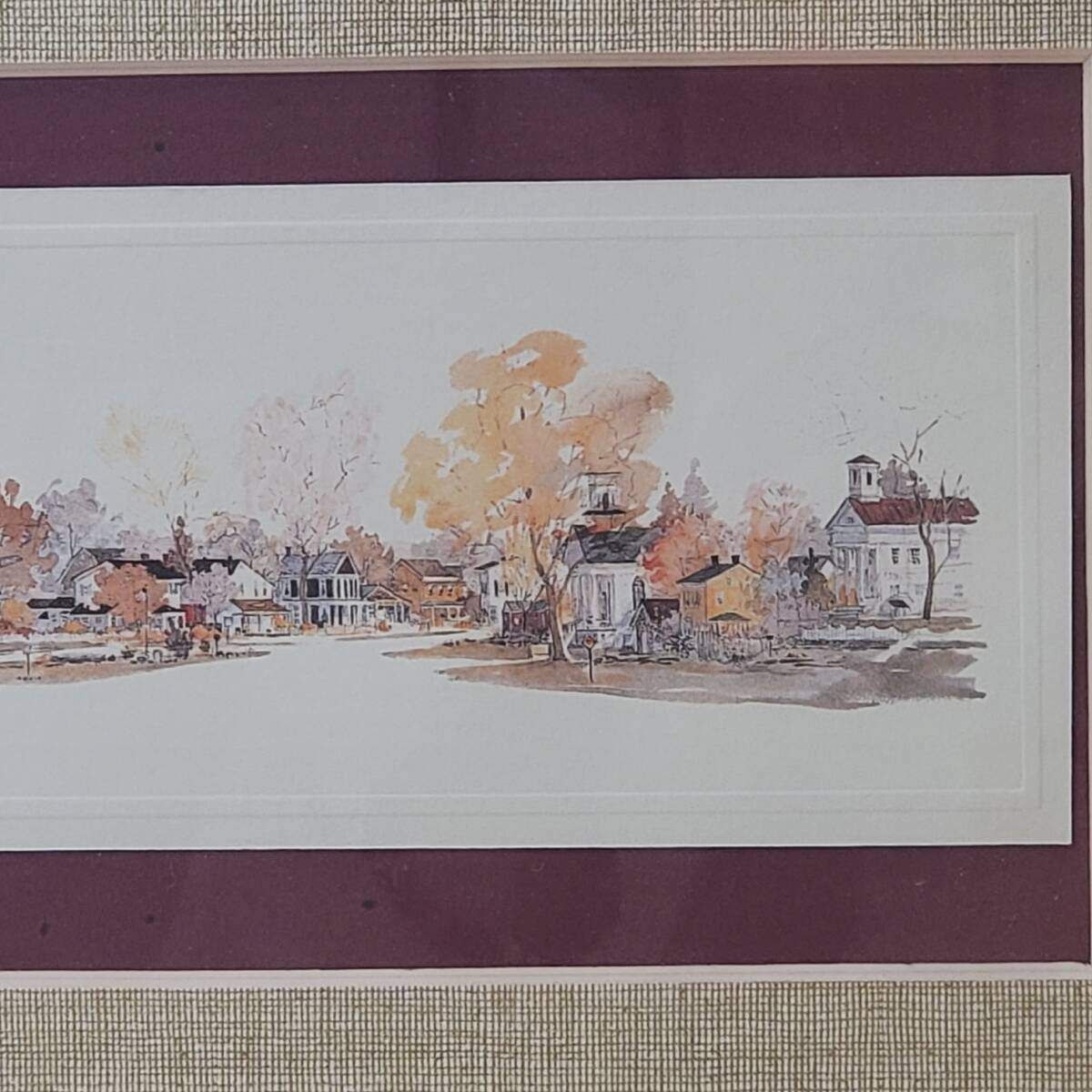 レオナルドウェーバー・キンダーフック.NY.USA 複製画 絵画 アート 横