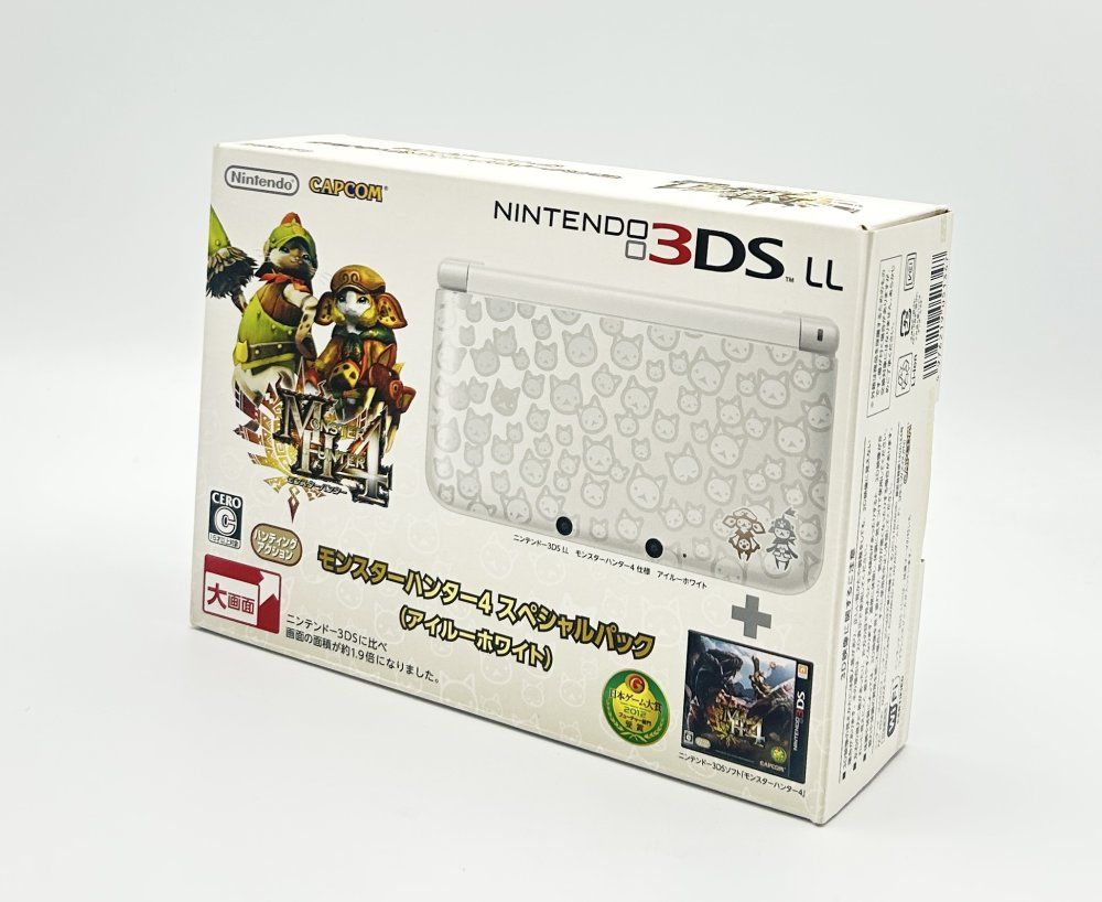 MONSTER HUNTER 4 スペシャルパック(アイルーホワイト) (ソフト