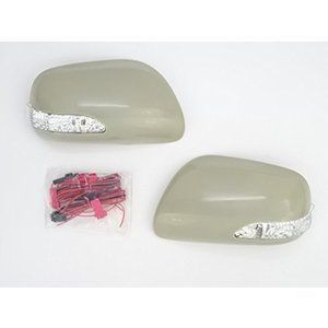 トヨタ　LED　ドアミラー　サイドミラー　カバー　交換タイプ　未塗装　カムリ　CAMRY　XV40系　オーリス　Auris　E150系　2006～2012ｙ　T