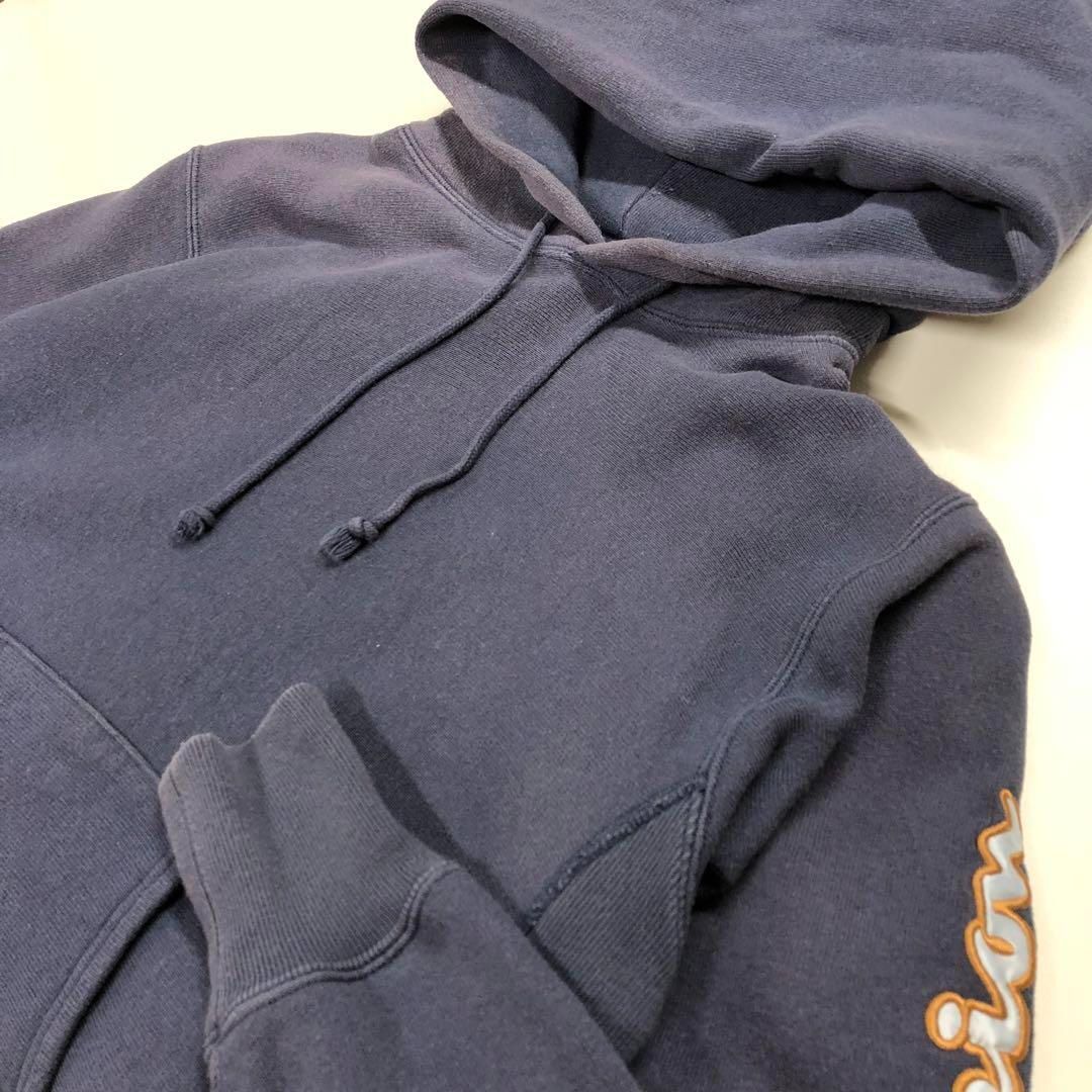 Champion Reverse Weave パーカー ネイビーフェードLサイズ REVERSE WEAVE チャンピオン リバースウィーブ プルオーバー