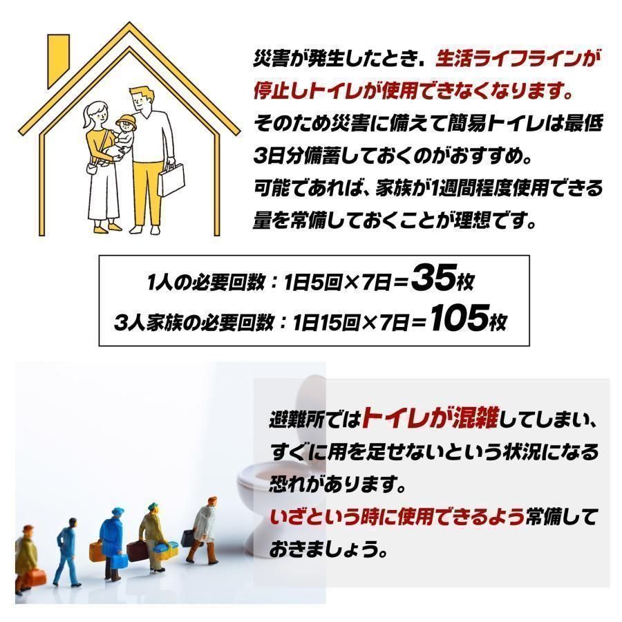 簡易トイレ 防災 災害用 簡易トイレ 3個セット 180回 非常用トイレ2233 簡易トイレ 防災 災害用 簡易トイレ 3個セット 180回 非常用