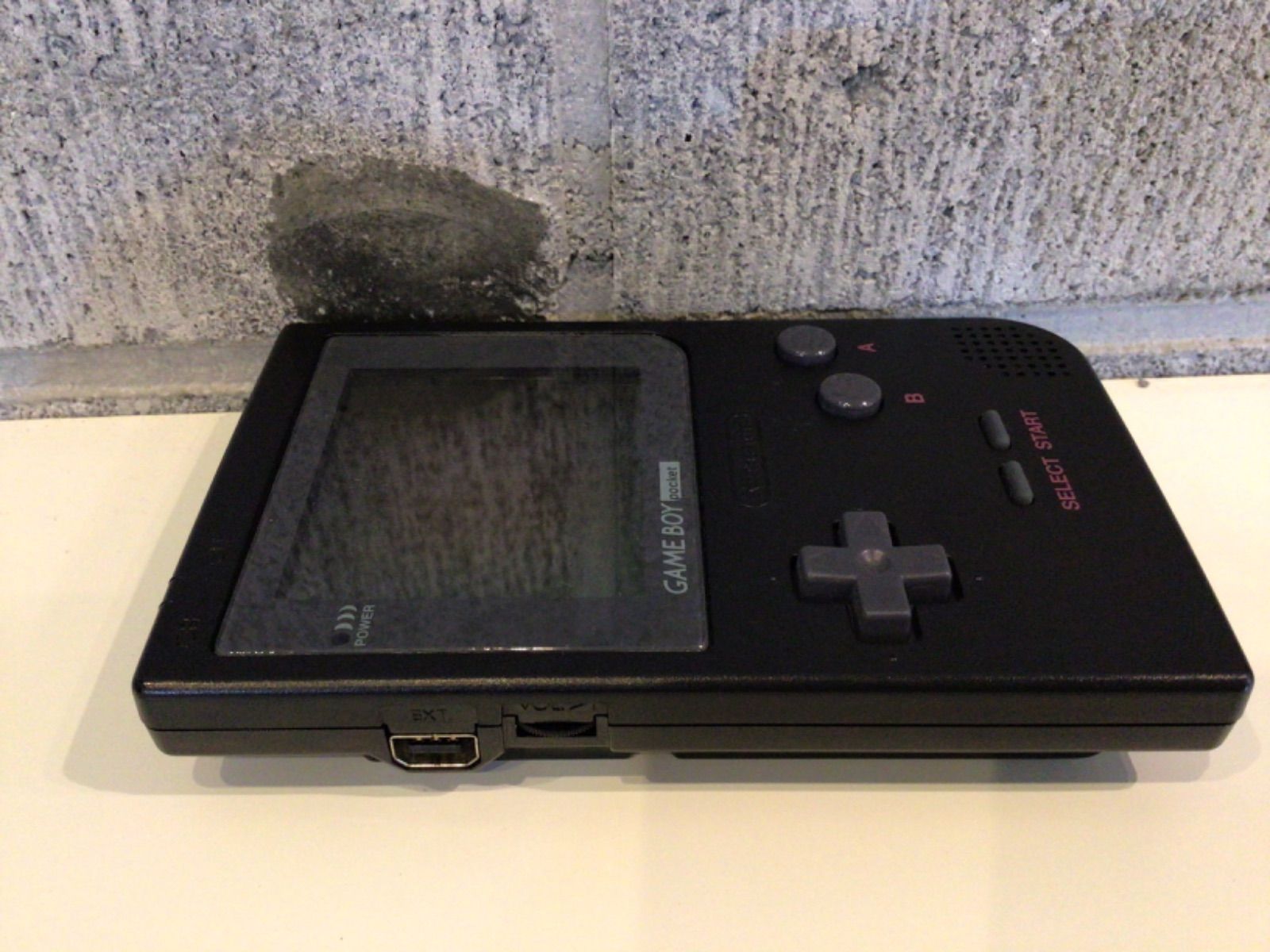 ゲームボーイ - (本体)ゲームボーイポケット GAMEBOY pocket 黒(ブラック)(MGB-001) 任天堂 中古即納】[GB](本体)ゲームボーイポケット GAMEBOY pocket 黒