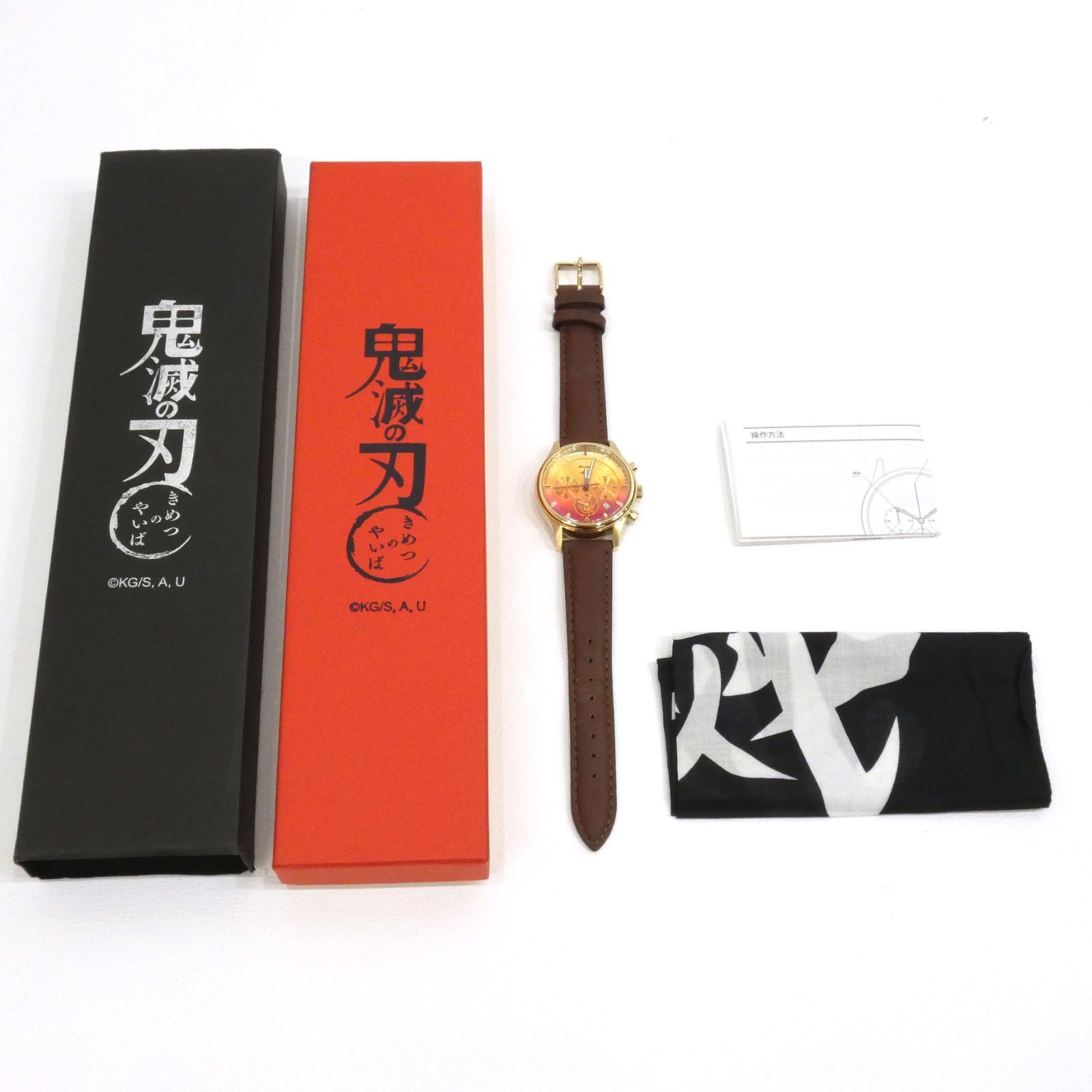 新品】鬼滅の刃 Tictac 煉獄杏寿郎 腕時計 小牧店】電池切れ 煉獄杏