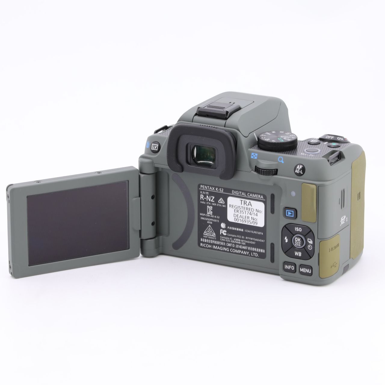 ペンタックス　ks2 　希少フォレストグリーン 念願のフォレストグリーン」世界最小の防塵防滴一眼レフPENTAX K