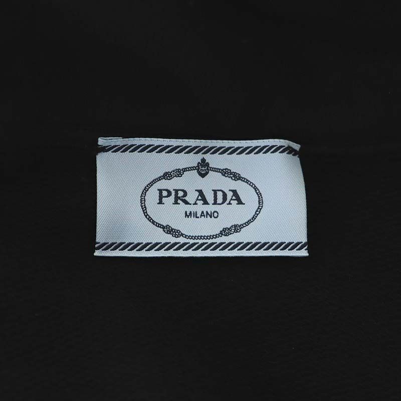 ☆PRADA☆プラダ カシミア フード トライアングルロゴ パーカー
