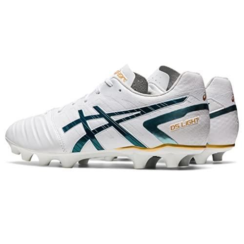 アシックス(ASICS) サッカースパイク DS LIGHT 1103A068-101(ホワイト/ベルベットパイン) 25.0cm 2E