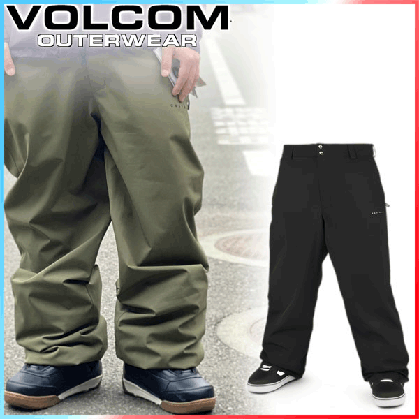 23-24 VOLCOM/ボルコム VLCMK×DUSTBOX pant メンズ レディース 防水パンツ スノーボードウェア スノーウェアー 2024 型落ち