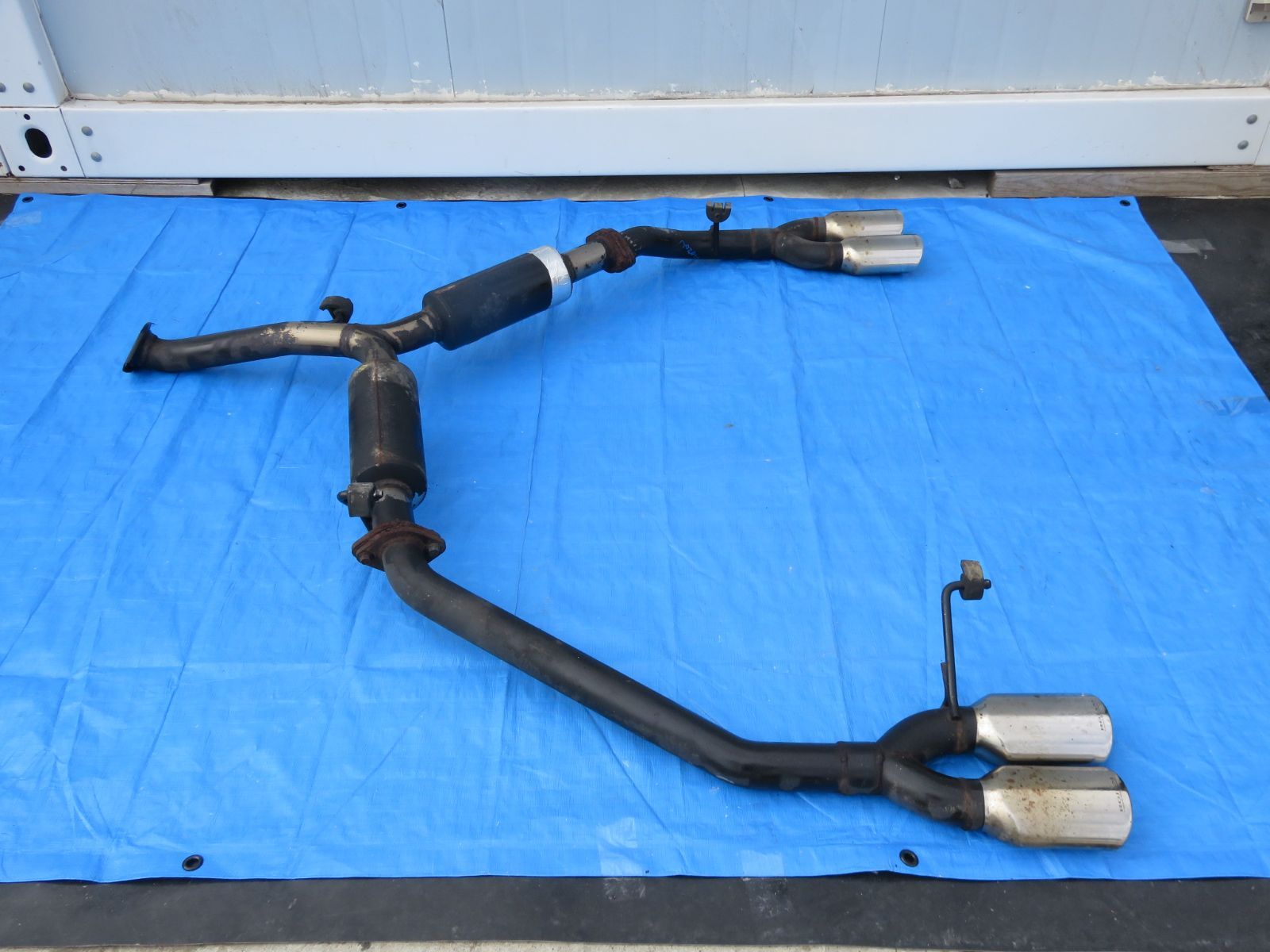 SFC2795 アルファード ヴェルファイア ANH20W ANH25W GGH20W GGH25W 2WD モデリスタ リアマフラー リアピース 4本出し ROJAM