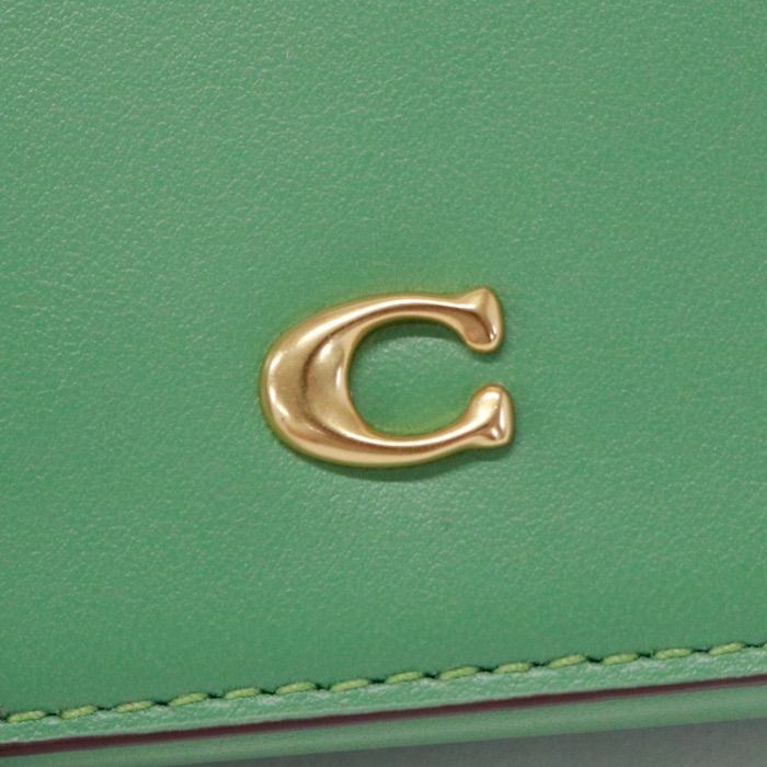 コーチ COACH スモール チェーン リストレット スムース カーフ