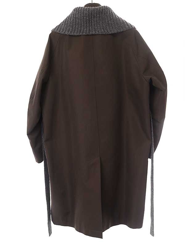 kolor ニットドッキングステンカラーコート kolor(カラー)】 ニットドッキングコート｜PARIGOT ONLINE