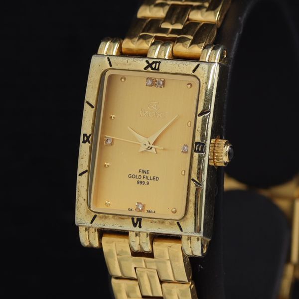 稼動 クロイゼ SK-280-F QZ 石付 FINE GOLD FILLED 999.9
