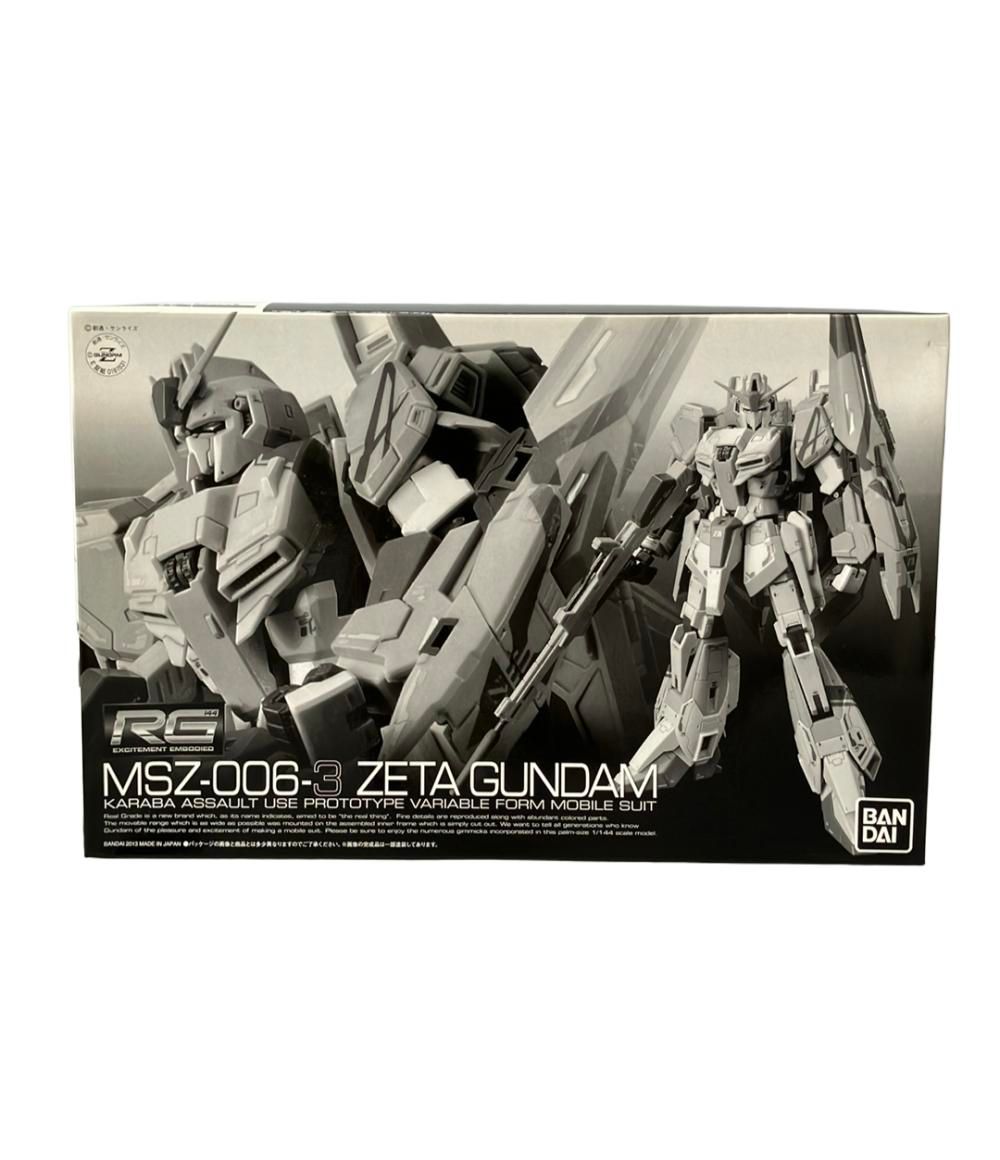 機動戦士ガンダム プラモデル ガンプラ RG MSZ-006-3 ゼータガンダム３号機 1|144 バンダイ