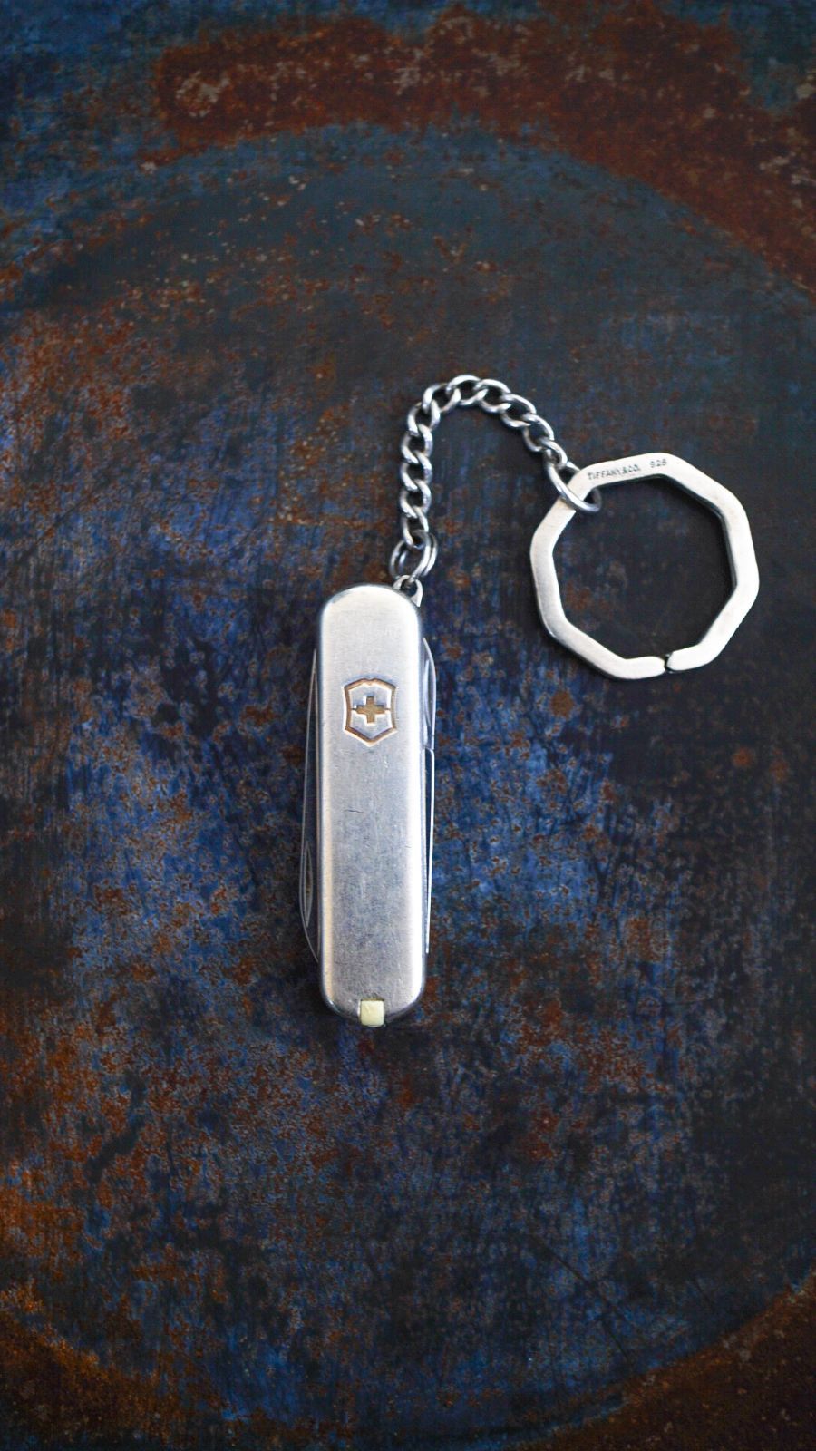 【VINTAGE】TIFFANYu0026Co. ティファニー × VICTORINOX ビクトリノックス スイス アーミー ナイフ 《シルバー925 K18 ゴールド マルチツール キーリング キーホルダー ヴィンテージ ビンテージ オール