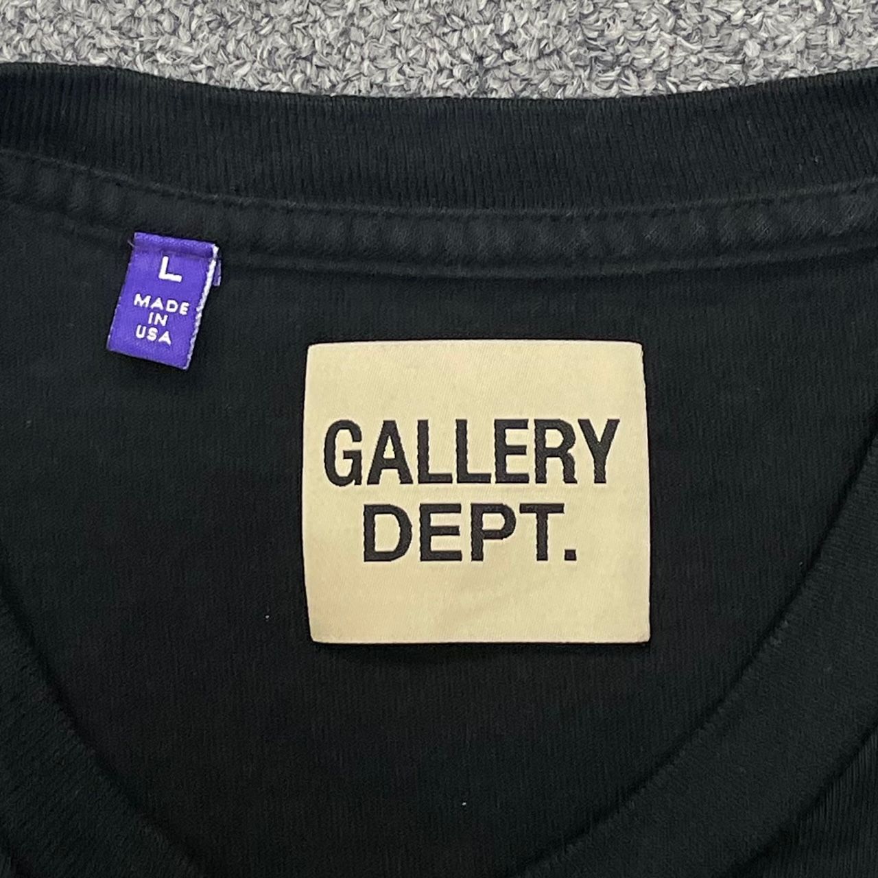 GALLERY DEPT 23SS LEBARSHOP ヴィンテージ コットン カットソー GALLERY DEPT 23SS LEBARSHOP ヴィンテージ コットン カットソー