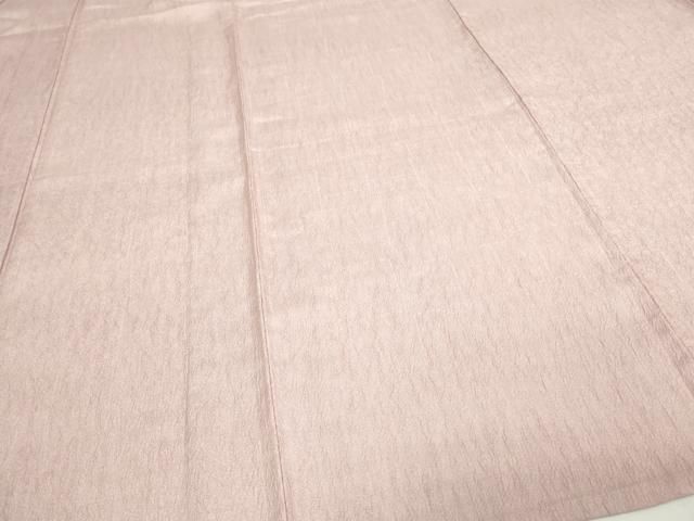 上質な色無地 単衣