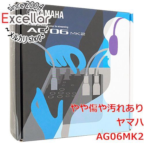 ヤマハ YAMAHA ライブストリーミングミキサー ブラック AG06MK2 B YAMAHA ( ヤマハ ) AG06MK2 B 6chライブストリーミングミキサー