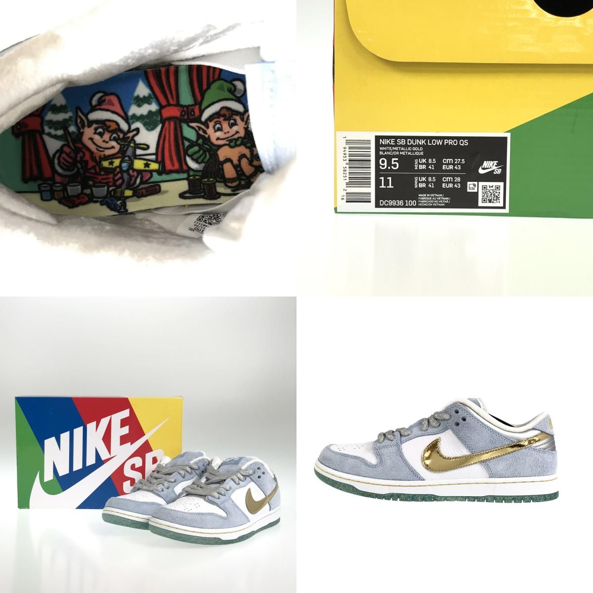 ナイキ NIKE SB DUNK LOW PRO QS SEAN CLIVER ダンクSB ロー DC9936 