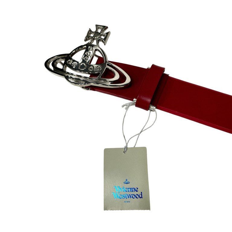 Vivienne Westwood MAN オーブバックルスタッズレザーベルト 未使用