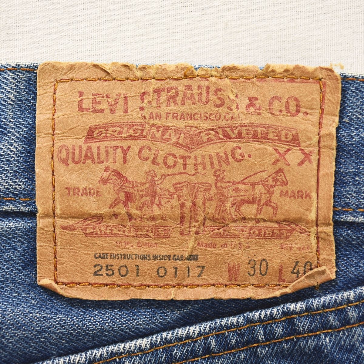 80s リーバイス501 赤耳 USA製 ヴィンテージ ジーンズ セルビッジ 希少】 80sヴィンテージ USA製 リーバイス Levi's 501 赤耳 セルビッジ