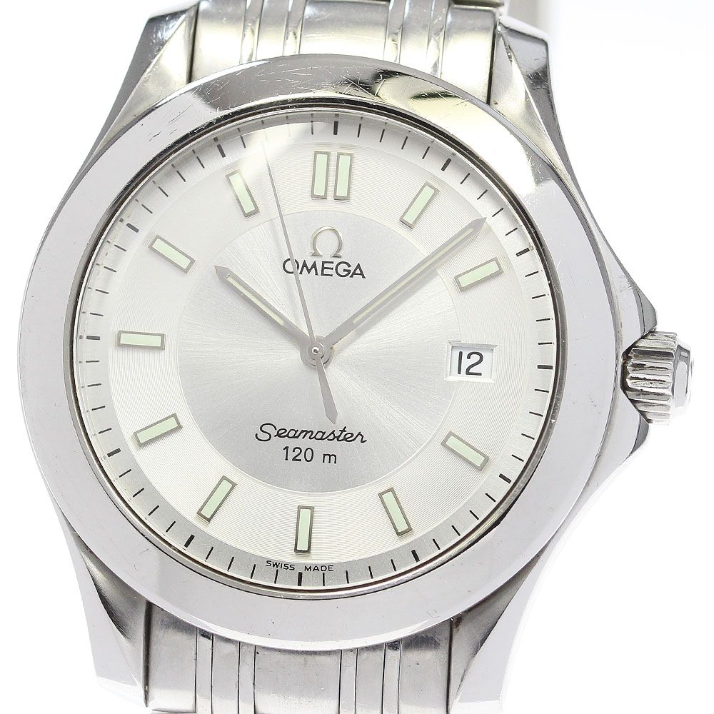 オメガ OMEGA 2511.32 シーマスター120 デイト クォーツ メンズ_849288  