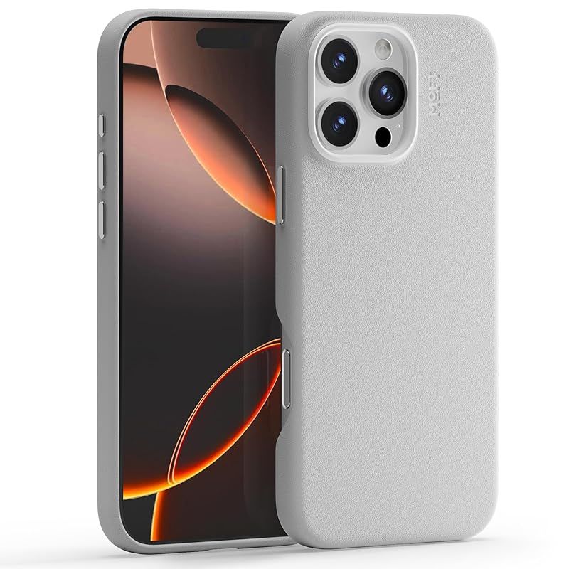 MOFT 公式直営店 iPhone 16 Pro Max ケース MagSafe 対応 保護ケース MOVAS? レザーケース 高耐久 MOFT スマホケース 強力磁力 軽量 ワイヤレス充電対応 側面開口設計 1.5m落下防止 色褪せにくい 高反 0