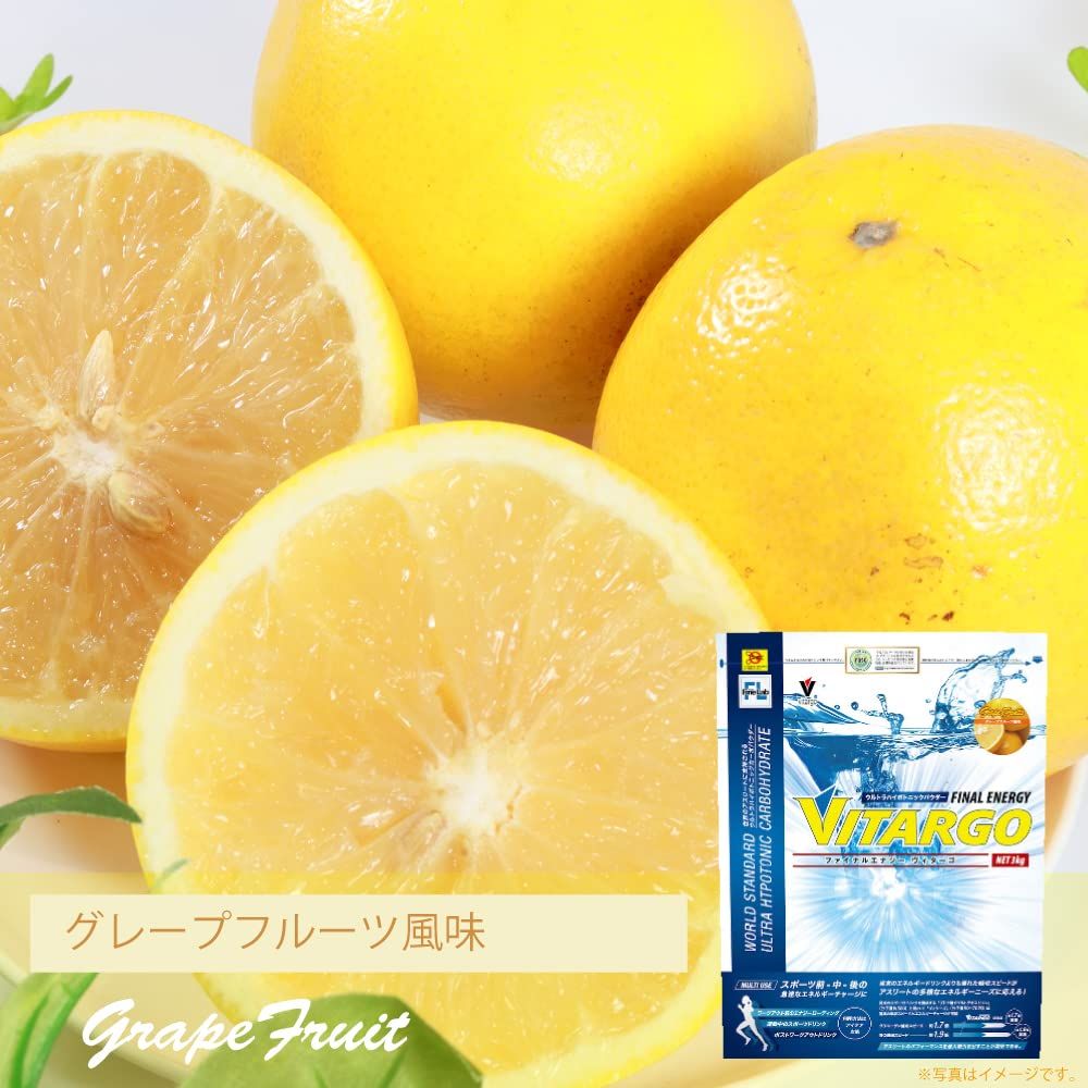ファイン ラボ ファイナルエナジーヴィターゴ グレープフルーツ風味 3 kg