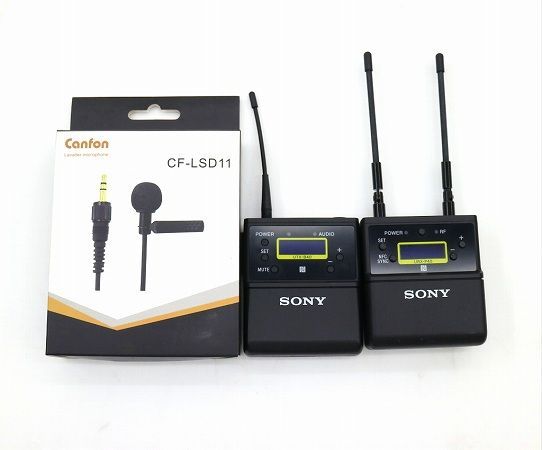 ◇Sony UWP-D21 B帯アナログワイヤレスマイクロフォンパッケージ