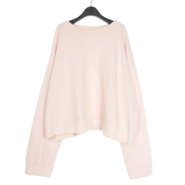 メゾンマルジェラ Maison Margiela 19SS オーバーサイズスウェット トレーナー 長袖 M ピンク S29GU0023 正規