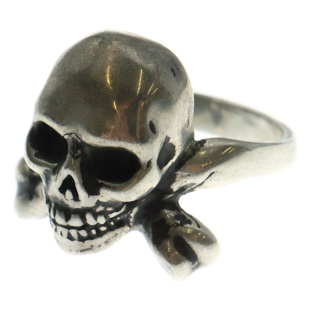 Darren Simonian ダレンシモニアン SKULL AND CROSS BONES RING スカル クロスボーンリング 指輪 シルバー WWW_OLIVIERBERNSTEIN_COM