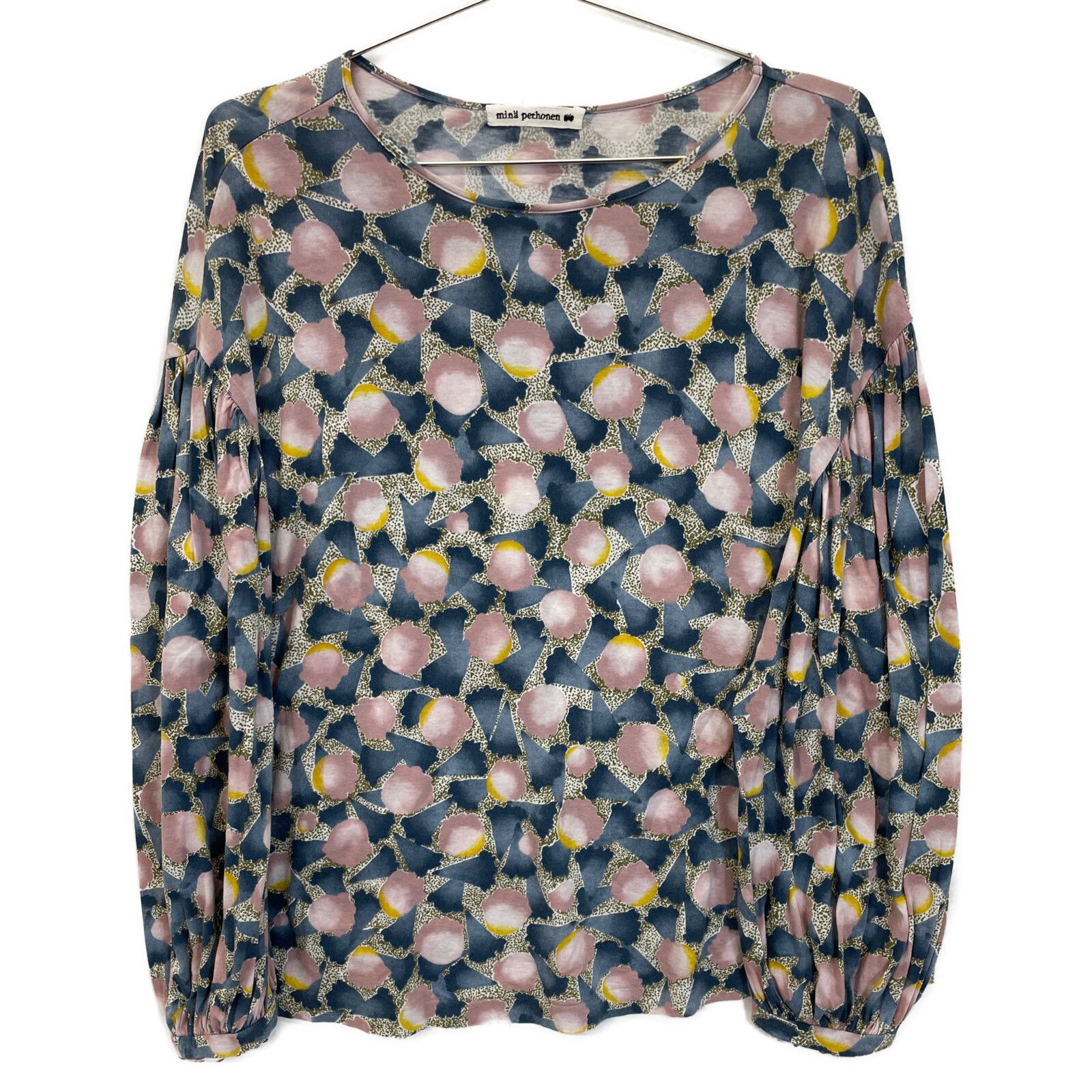 mina perhonen ミナペルホネン 総柄 wa 8251 Ariel プルオーバーシャツ 38