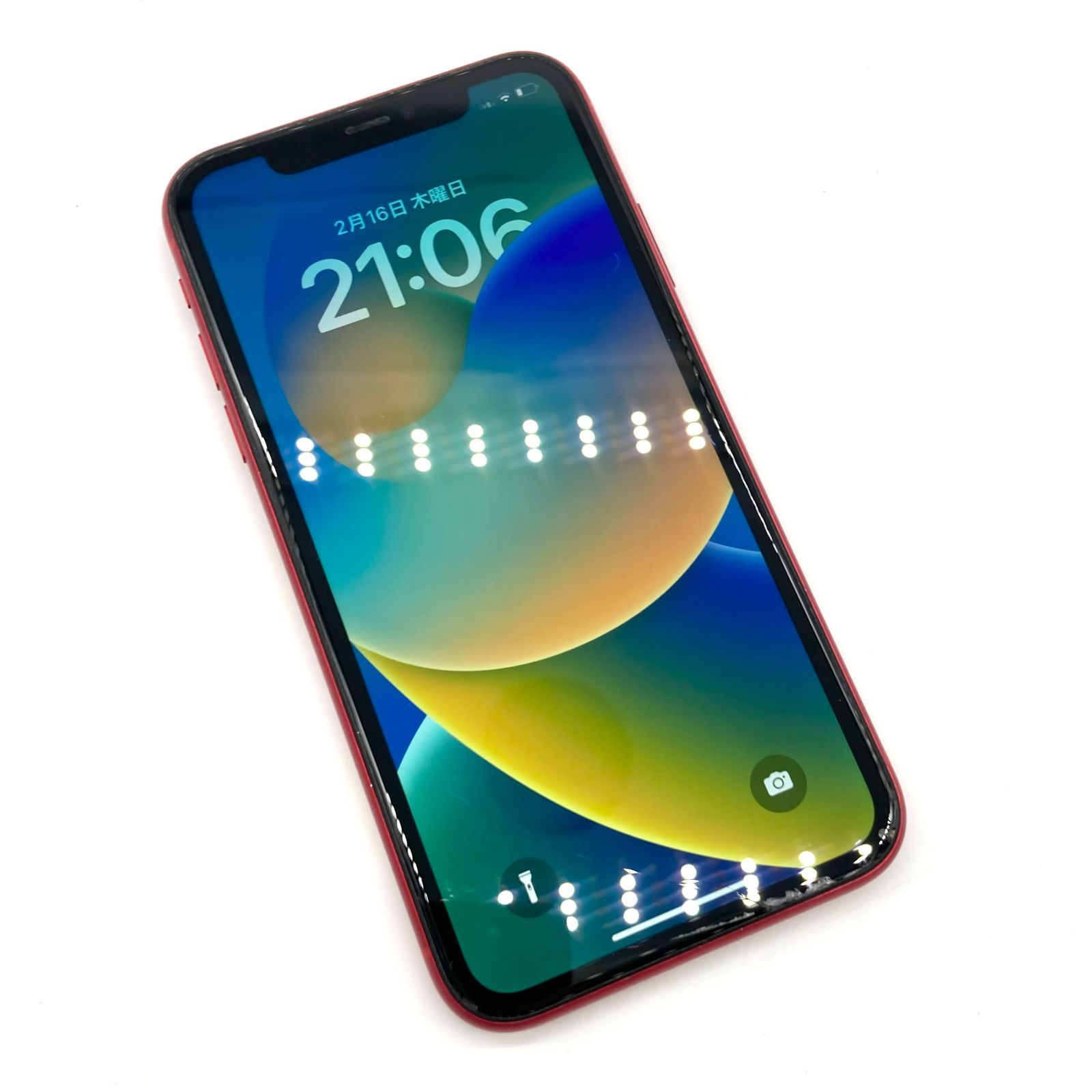 ▽SIMロック解除(au) iPhone11 64GB レッド MWLV2J/A S41117574487