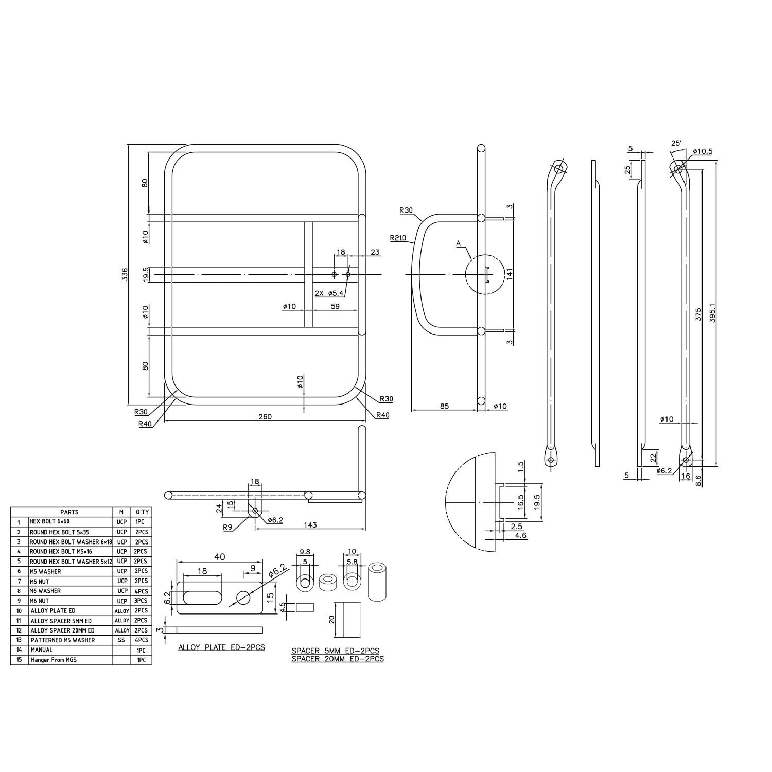 PORTER RACK