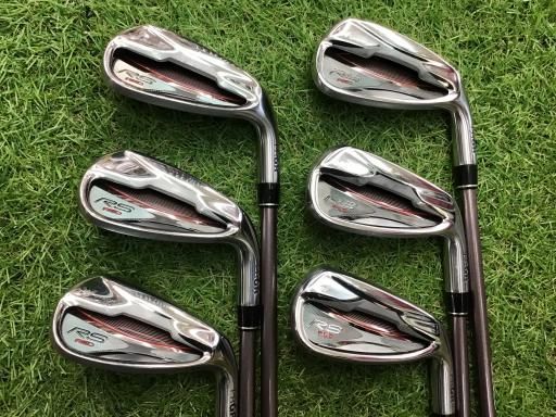 中古】 プロギア RS RED 6S レディース アイアンセット IR