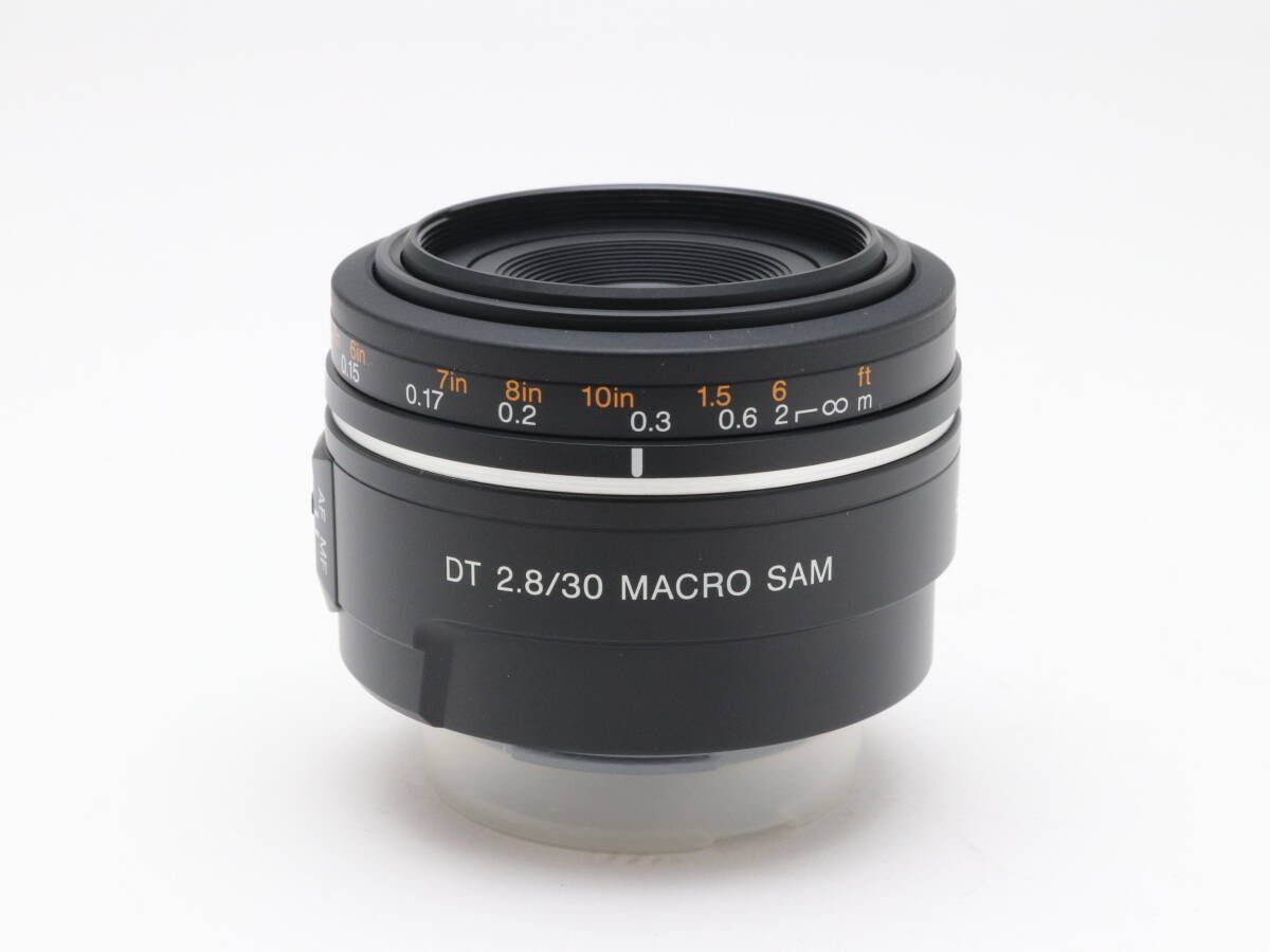 AA- (極上品) SONY ソニー DT 30mm F2.8 Macro SAM SAL30M28 AA- (極上品) SONY ソニー DT 30mm F2.8 Macro SAM SAL30M28