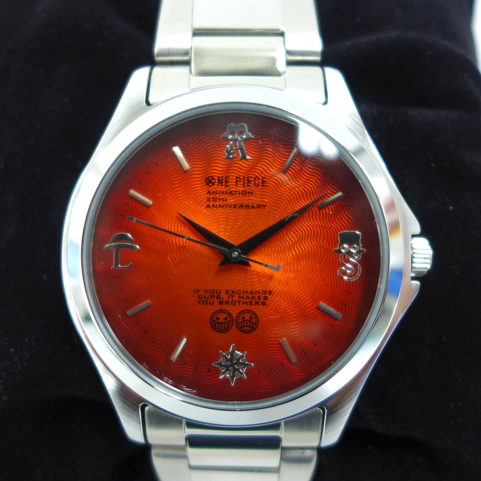 ジャンク ONE PIECE 三兄弟の絆 腕時計 ワンピース ウォッチ SEIKO 不 